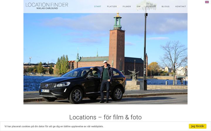 Screenshot of locationfinder.se