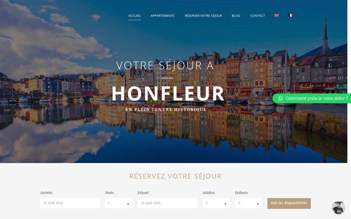 Screenshot of locationhonfleurgouverneur.fr