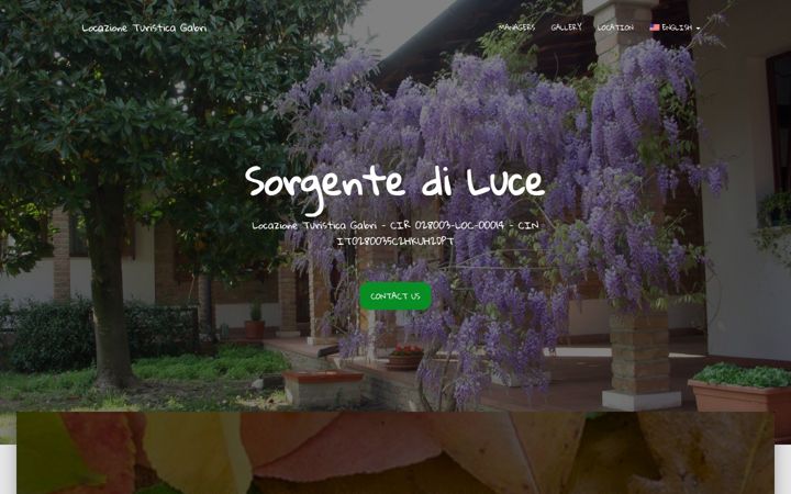 Screenshot of locazioneturisticagabri.it