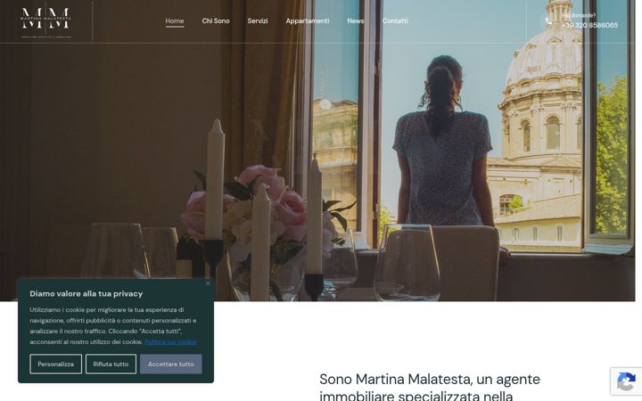 Screenshot of locazioneturisticaroma.com