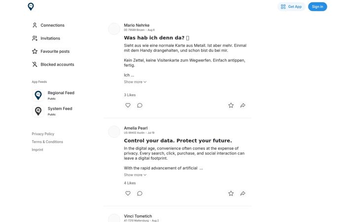 Screenshot of locci.org
