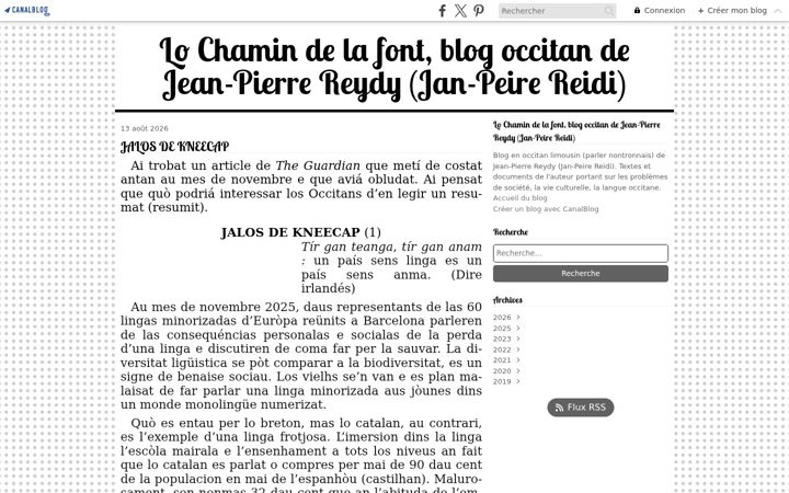 Screenshot of lochamindelafont.com