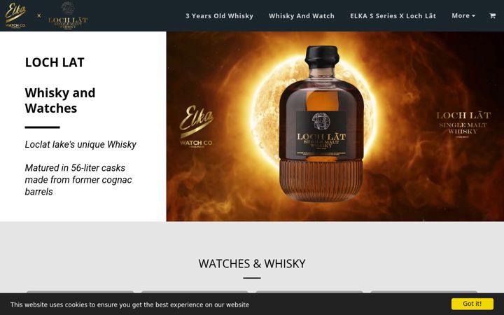 Screenshot of lochlat.com