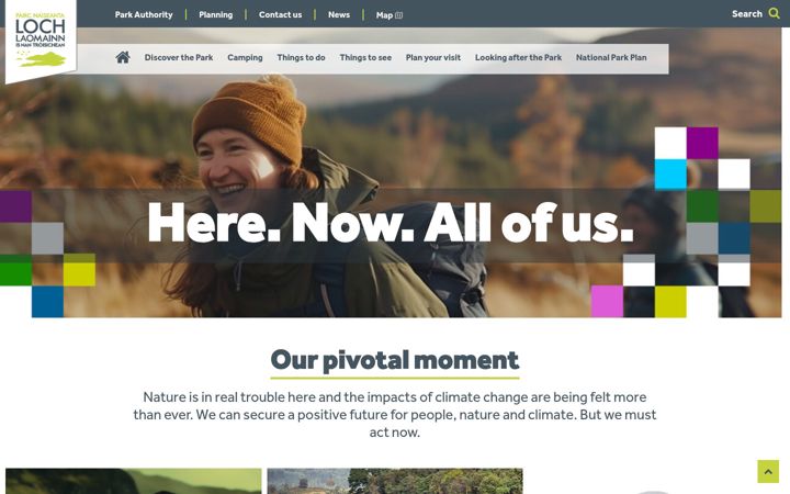 Screenshot of lochlomond-trossachs.org