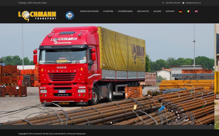 Screenshot of lochmann.it