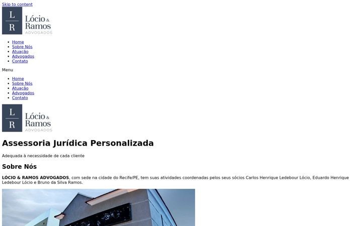 Screenshot of locioeramos.com.br