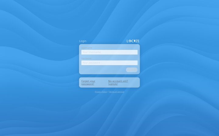 Screenshot of locize.app