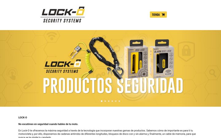 Screenshot of lock-o.com