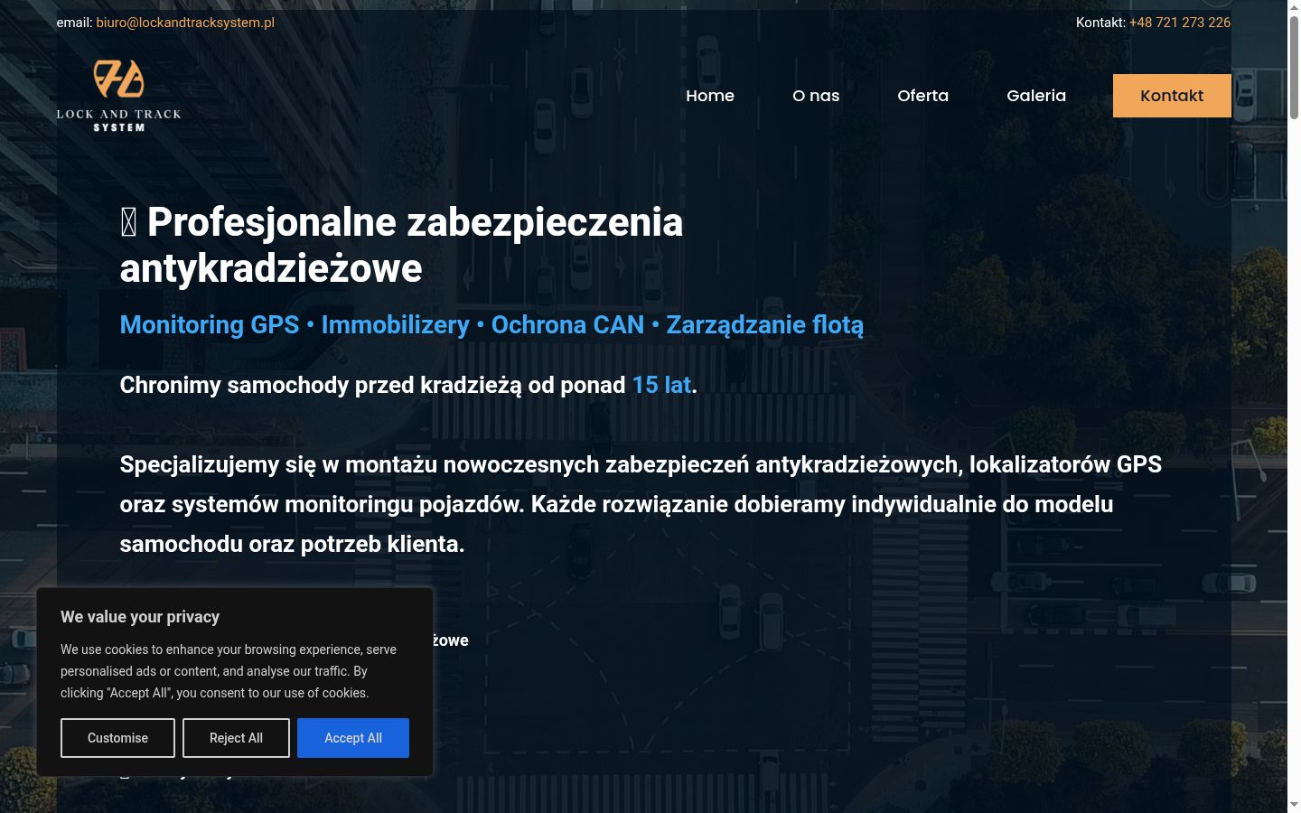 Posnetek zaslona pasice za privolitev, prikazane pred kakršno koli interakcijo
