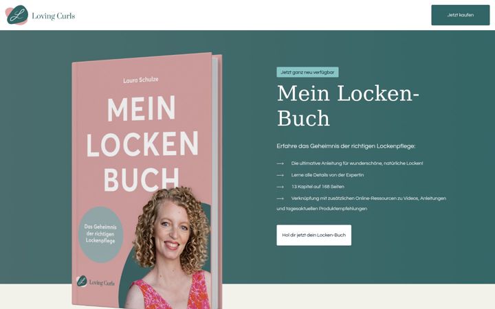 Posnetek zaslona lockenbuch.de
