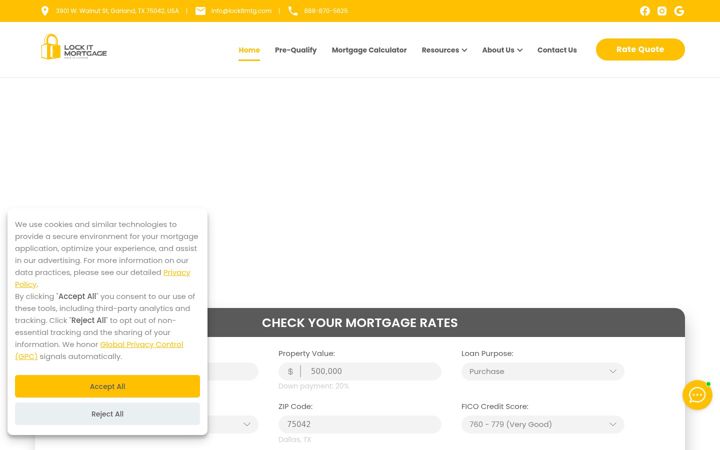 Screenshot of lockitmtg.com