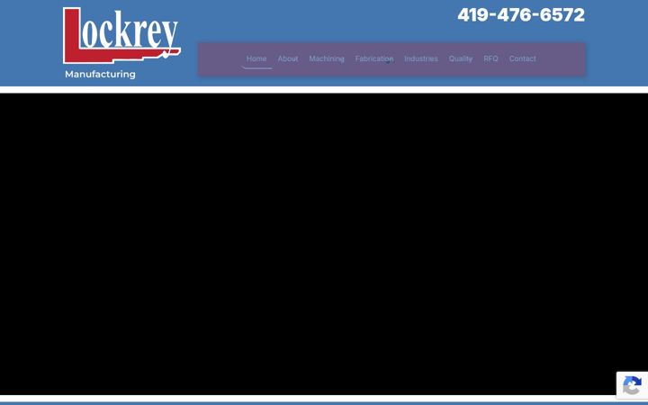 Screenshot of lockreymanufacturing.com