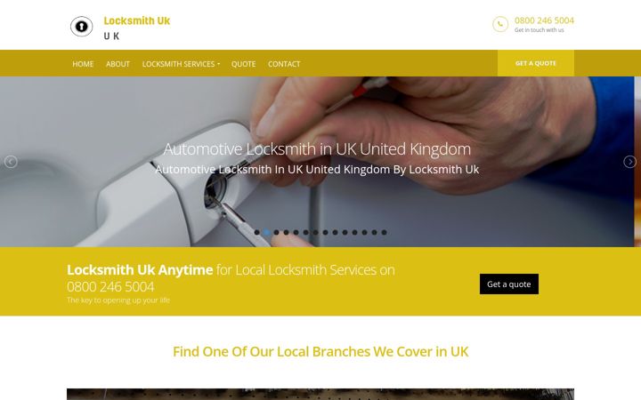 Screenshot of locksmith-services-in-the-uk.co.uk