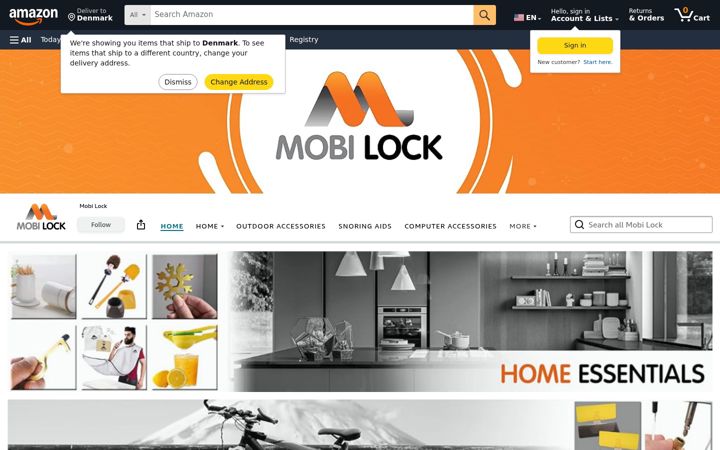 Screenshot of locksourcing.com
