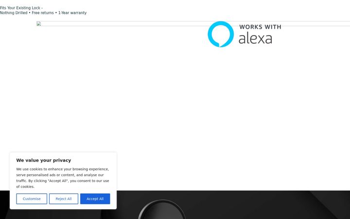 Screenshot of locksure.co.uk