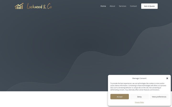 Screenshot of lockwoodandco.net