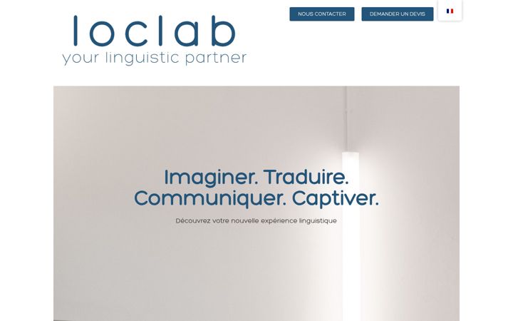 Screenshot of loclab.fr