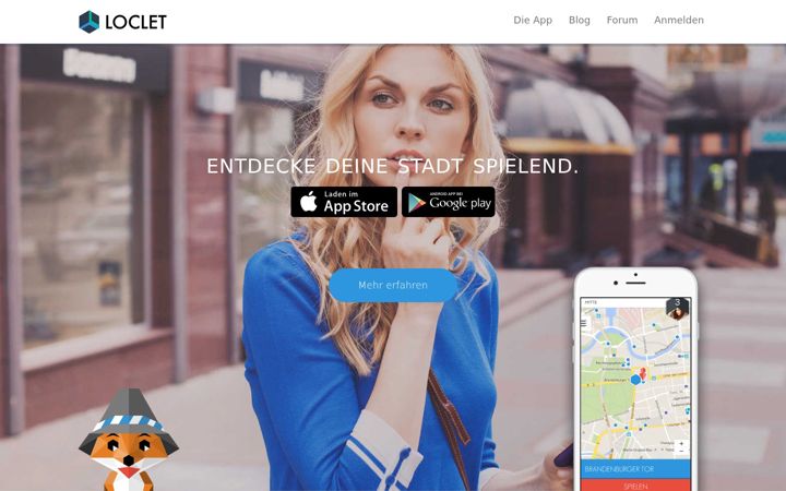 Screenshot of loclet.com