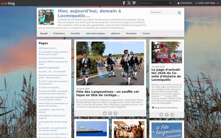 Screenshot of locmiquelic-histoire.fr