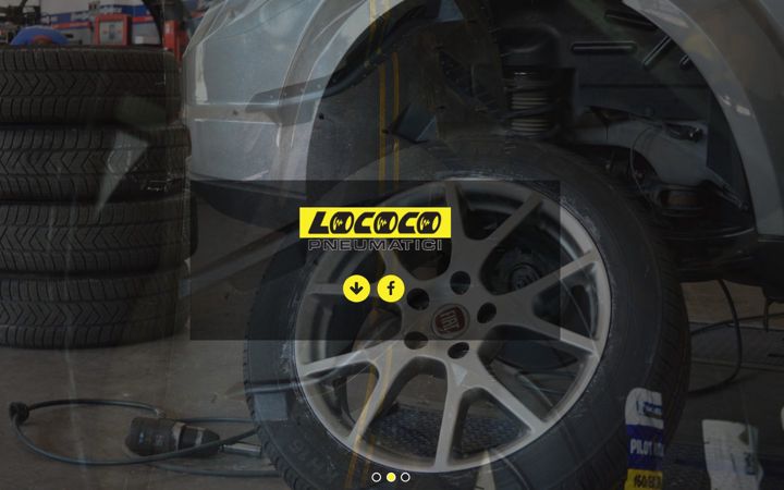 Screenshot of lococopneumatici.com