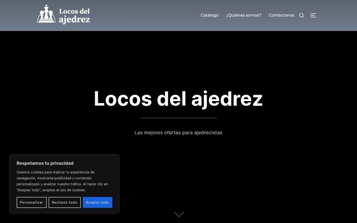 Screenshot of locosdelajedrez.es