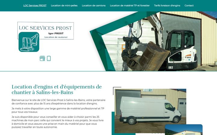 Screenshot of locservicesprost.fr