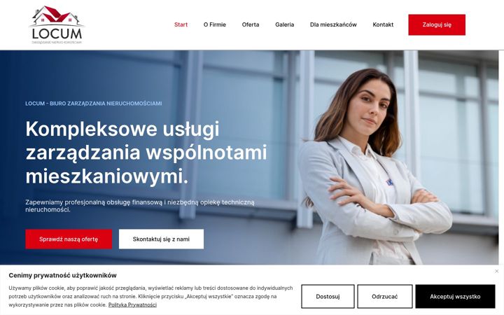 Screenshot of locum-gubin.pl