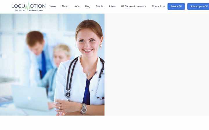 Screenshot of locumotion.co.uk