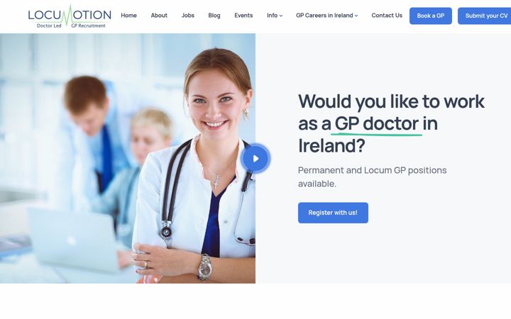 Screenshot of locumotion.com