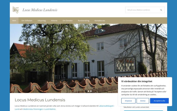 Screenshot of locusmedicus.org
