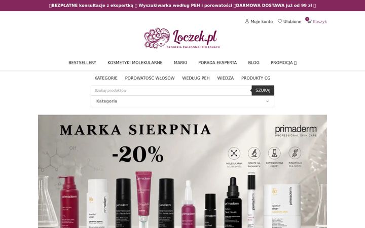 Screenshot of loczek.pl