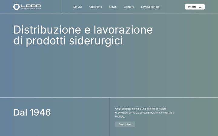 Screenshot of lodafer.it