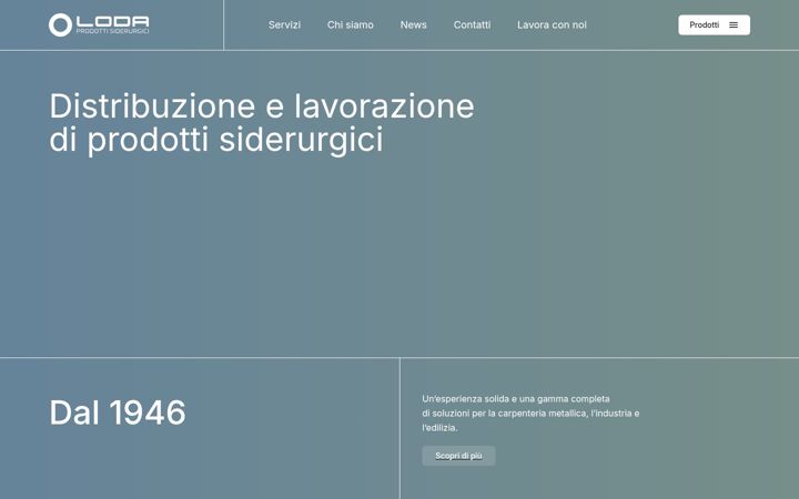Screenshot of lodagroup.it
