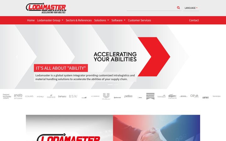 Screenshot of lodamaster.com