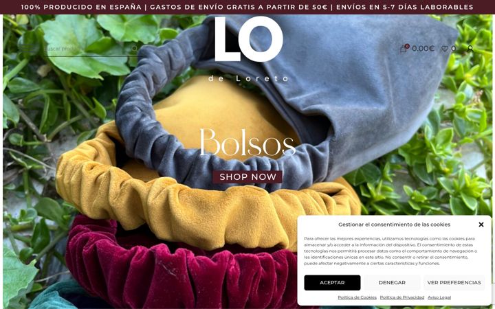 Screenshot of lodeloreto.com