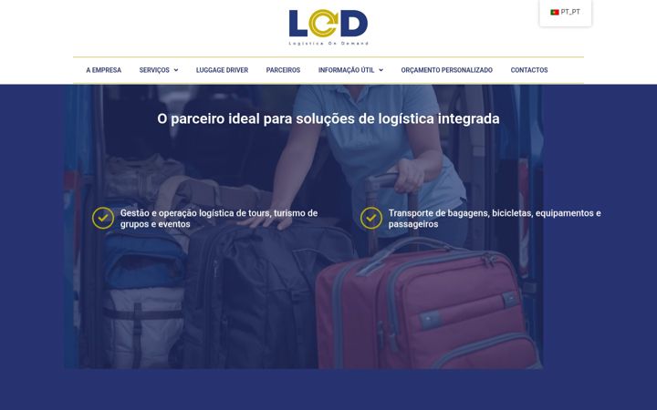 Screenshot of lodemand.com