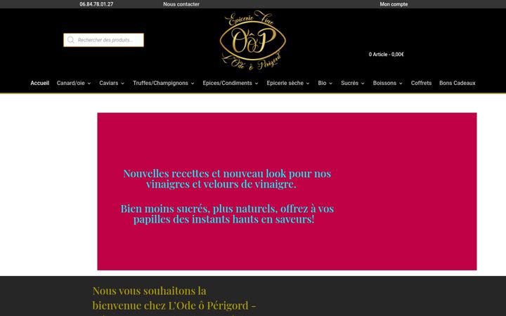 Screenshot of lodeoperigord.com