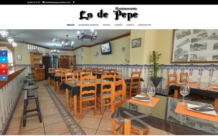 Screenshot of lodepepecastellon.com