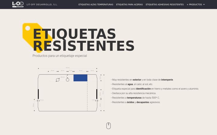 Screenshot of lodesarrollo.com