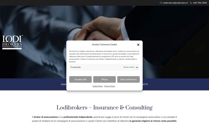 Screenshot of lodibrokers.it