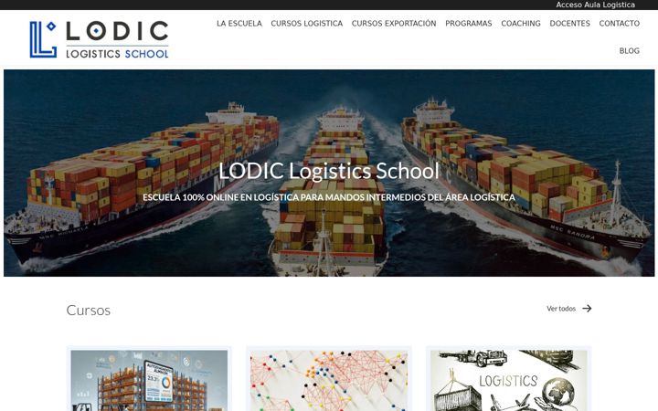 Screenshot of lodic.es