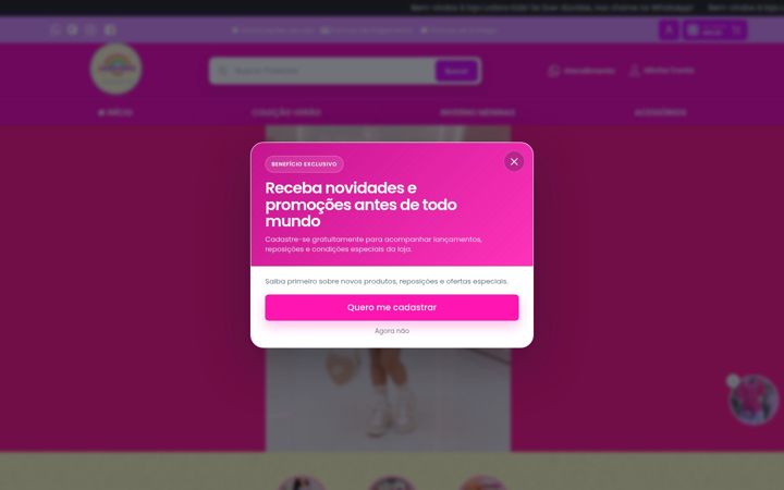 Screenshot of lodorakids.com.br