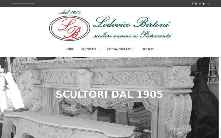 Screenshot of lodovicobertoni.it