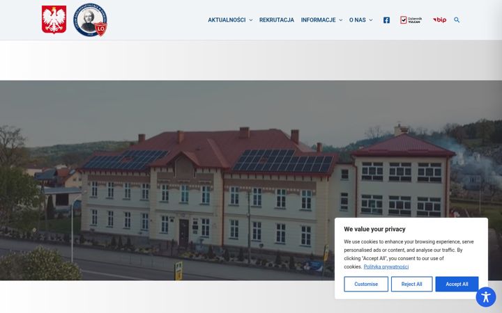 Screenshot of lodubiecko.pl