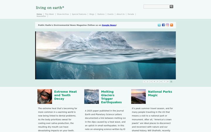 Screenshot of loe.org