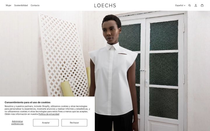 Screenshot of loechs.com