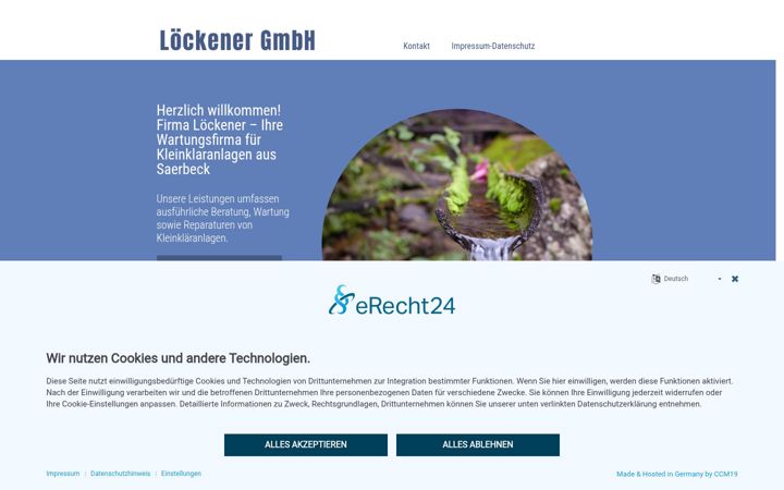Screenshot of loeckener-saerbeck.de