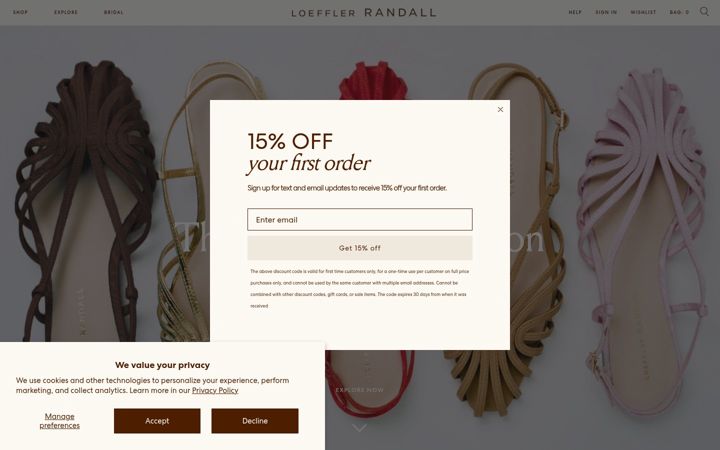 Екранна снимка на loefflerrandall.com