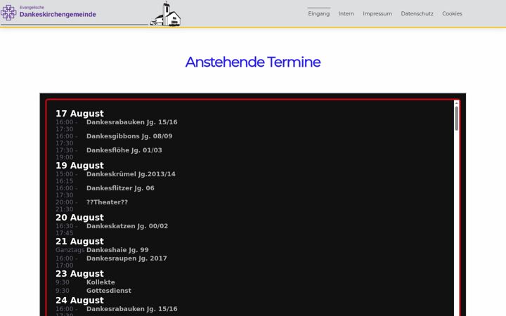 Screenshot of loehner.de
