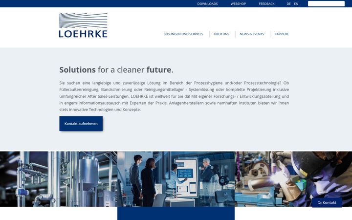 Screenshot of loehrke.com
